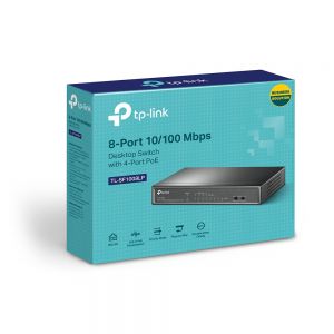 TechLogics - TP-Link 8Port 100Mbit PoE