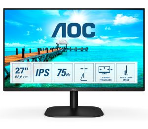 TechLogics - AOC Basic-line 27B2H computer monitor 68,6 cm (27) 1920 x 1080 Pixels Full HD LED Zwart