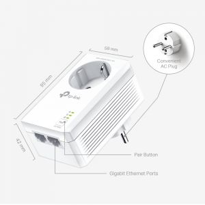 TechLogics - TP-Link Powerline 1000Mbps TL-PA7027P KIT 2st AV2