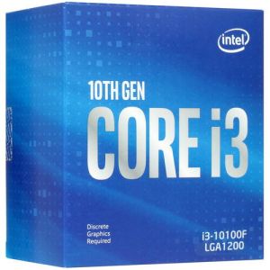 TechLogics - CPU Intel Core I3-10100F10th/3.6Ghz/4Core/1200 Box NO GPU