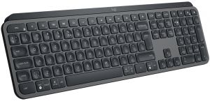 TechLogics - Logitech MX Keys toetsenbord RF-draadloos + Bluetooth QWERTY US International Zwart