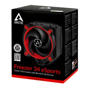 TechLogics - Arctic Freezer 34 eSports - Rood - AMD-Intel