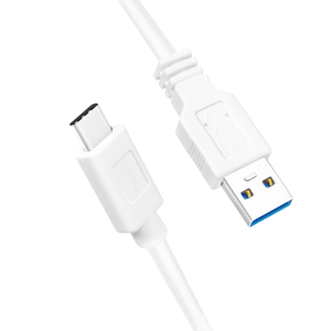 TechLogics - USB 3.2 Gen1x1 Cable USB-A<-->USB-C 0.5m LogiLink wit