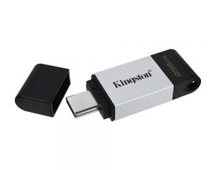 TechLogics - USB-C 3.2 FD 256GB Kingston DataTraveler 80