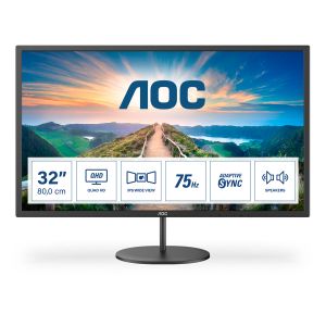 TechLogics - 32 AOC Q32V4 DP/HDMI/Speaker