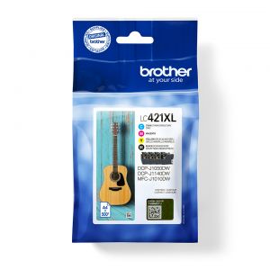 TechLogics - Brother LC-421XLVAL Value Pack 500 pagina's (Origineel)