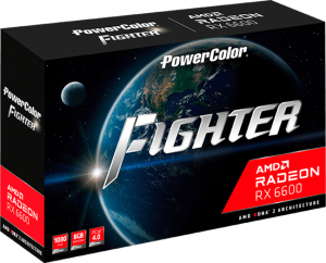 TechLogics - 6600 PowerColor RX Fighter 8G 8GB/3xDP/HDMI