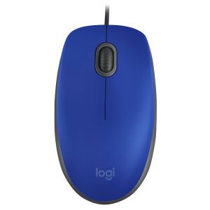 TechLogics - Logitech M110 Optical USB Blauw Retail