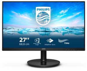 TechLogics - Philips V Line 272V8LA/00 computer monitor 68,6 cm (27) 1920 x 1080 Pixels Full HD LED Zwart