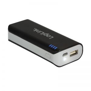 TechLogics - Power Bank 5000mAh LogiLink 1x USB Zwart