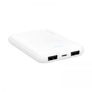 TechLogics - Power Bank 5000mAh LogiLink 2x USB Wit
