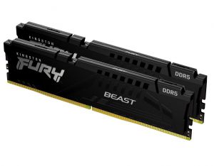 TechLogics - 16GB DDR5/5200 CL40 (2x 8GB) Kingston FURY Beast Black