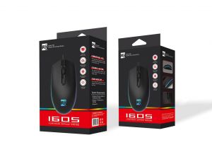 TechLogics - R8 1605 Optical USB Zwart Retail