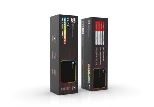 TechLogics - Mousepad R8 RS-02 Zwart RGB Gaming 250x350x3mm