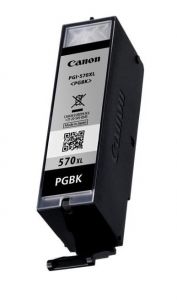 TechLogics - Canon (S) PGI-570XL PGBK Zwart 22,0ml (Origineel)