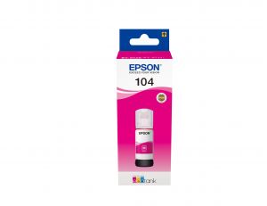 TechLogics - Epson 104 EcoTank Inktfles Magenta 65,0ml (Origineel)