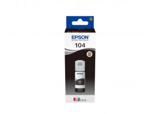 TechLogics - Epson 104 EcoTank Inktfles Zwart 65,0ml (Origineel)
