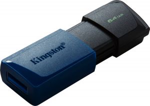 TechLogics - USB 3.2 FD 64GB Kingston DataTraveler Exodia M Zw-Bl
