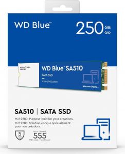 TechLogics - 250GB M.2 SATA3 WD Blue SA510 TLC/555/440