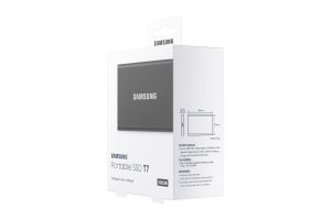 TechLogics - 500GB Samsung T7 NVMe/Zwart/USB-C/1050/1000