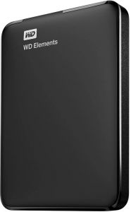 TechLogics - 2,0TB WD Elements Portable 2,5/Zwart/USB 3.0 0-uren