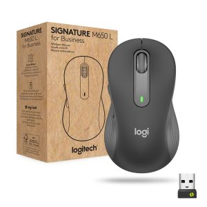 TechLogics - Logitech Signature M650 for Business muis Rechtshandig RF-draadloos + Bluetooth Optisch 4000 DPI