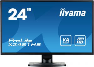 TechLogics - 24 Iiyama ProLite X2481HS-B1 FHD/DP/HDMI/VGA