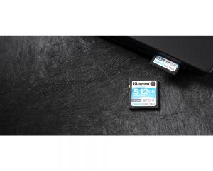 TechLogics - SDXC Card 512GB Kingston U3 V30 Canvas Go! Plus