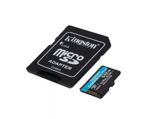 TechLogics - SDXC Card Micro 512GB Kingston UHS-I U3 Canvas Go! Plus