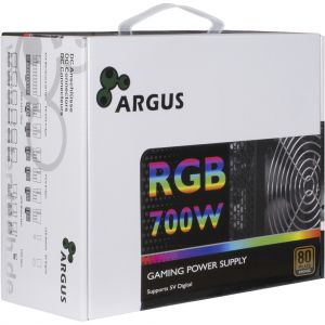 TechLogics - Inter-Tech Argus RGB-700W II power supply unit 20+4 pin ATX ATX Zwart