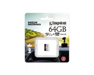 TechLogics - SDXC Card Micro 64GB Kingston UHS-I U1 High Endurance