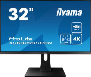 TechLogics - 32 Iiyama ProLite XUB3293UHSN-B1 4K/DP/HDMI/USB-C/IPS
