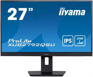 TechLogics - iiyama XUB2792QSU-B5 computer monitor 68,6 cm (27) 2560 x 1440 Pixels Full HD LED Zwart