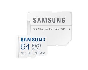 TechLogics - Samsung EVO Plus 64 GB MicroSDXC UHS-I Klasse 10