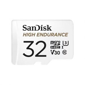 TechLogics - SDHC Card Micro 32GB Sandisk UHS-I U3 HIGH ENDURANCE