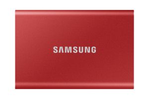 TechLogics - Samsung Portable SSD T7 500 GB Rood