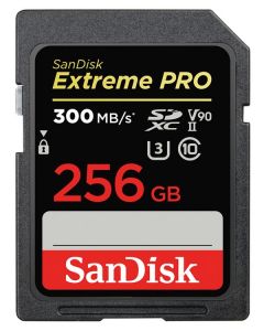 TechLogics - SDXC Card 256GB Sandisk UHS-II U3 Extreme PRO