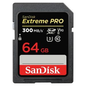 TechLogics - SDXC Card 64GB Sandisk UHS-II U3 Extreme PRO