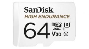 TechLogics - SDXC Card Micro 64GB Sandisk UHS-I U3 HIGH ENDURANCE