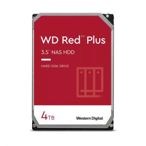 TechLogics - Western Digital Red Plus WD40EFPX interne harde schijf 3.5 4000 GB SATA III