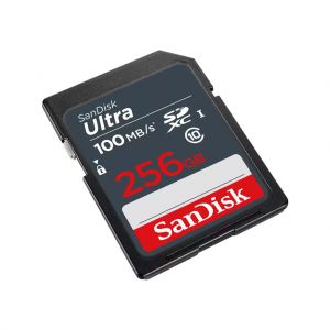 TechLogics - SDXC Card 256GB Sandisk 100MB/s UHS-I U1 Ultra