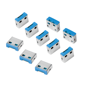 TechLogics - LogiLink USB-poortslot 10 stuks