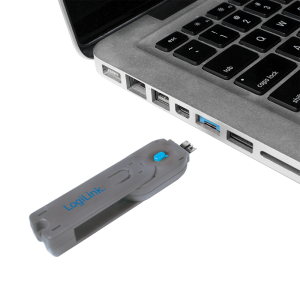 TechLogics - LogiLink USB-poortslot 8 stuks incl.1 sleutel