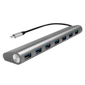 TechLogics - LogiLink 7 Port, USB-C --> USB-A 3.0 Passief
