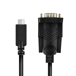 TechLogics - Adapter USB-C (M) --> Serieel (M) Logilink