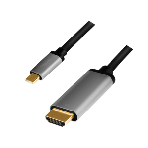 TechLogics - USB 3.2 Gen1 C --> HDMI 1.80m LogiLink 4K