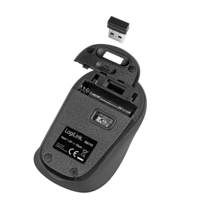 TechLogics - Logilink Ergonomische Optical USB Zwart Retail