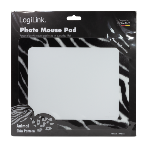TechLogics - Mousepad LogiLink zebra design fotolijstje 230x190