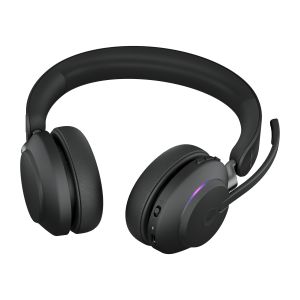 TechLogics - Jabra Evolve2 65, MS Stereo Headset Draadloos Hoofdband Kantoor/callcenter USB Type-A Bluetooth Zwart