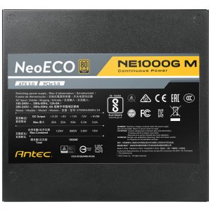 TechLogics - Antec NE1000G M EC ATX3.0 80+ Gold Full Modular 850W ATX